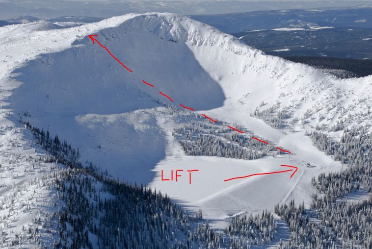 Big White Cliff Chair