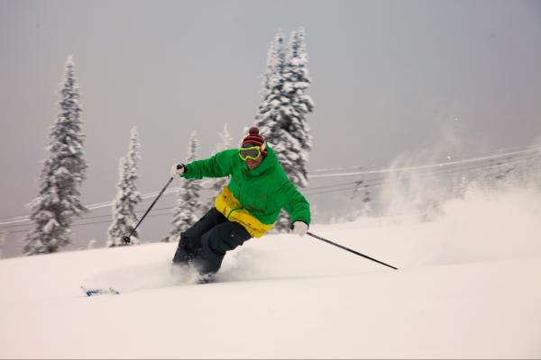 Pre season turns at Big White Ski Resort