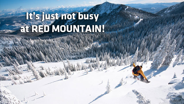 Red Mountain - not busy