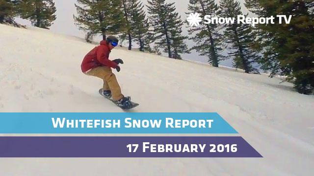 Whitefish Snow Report - February 17th 2016