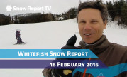 Whitefish Snow Report - February 18th 2016